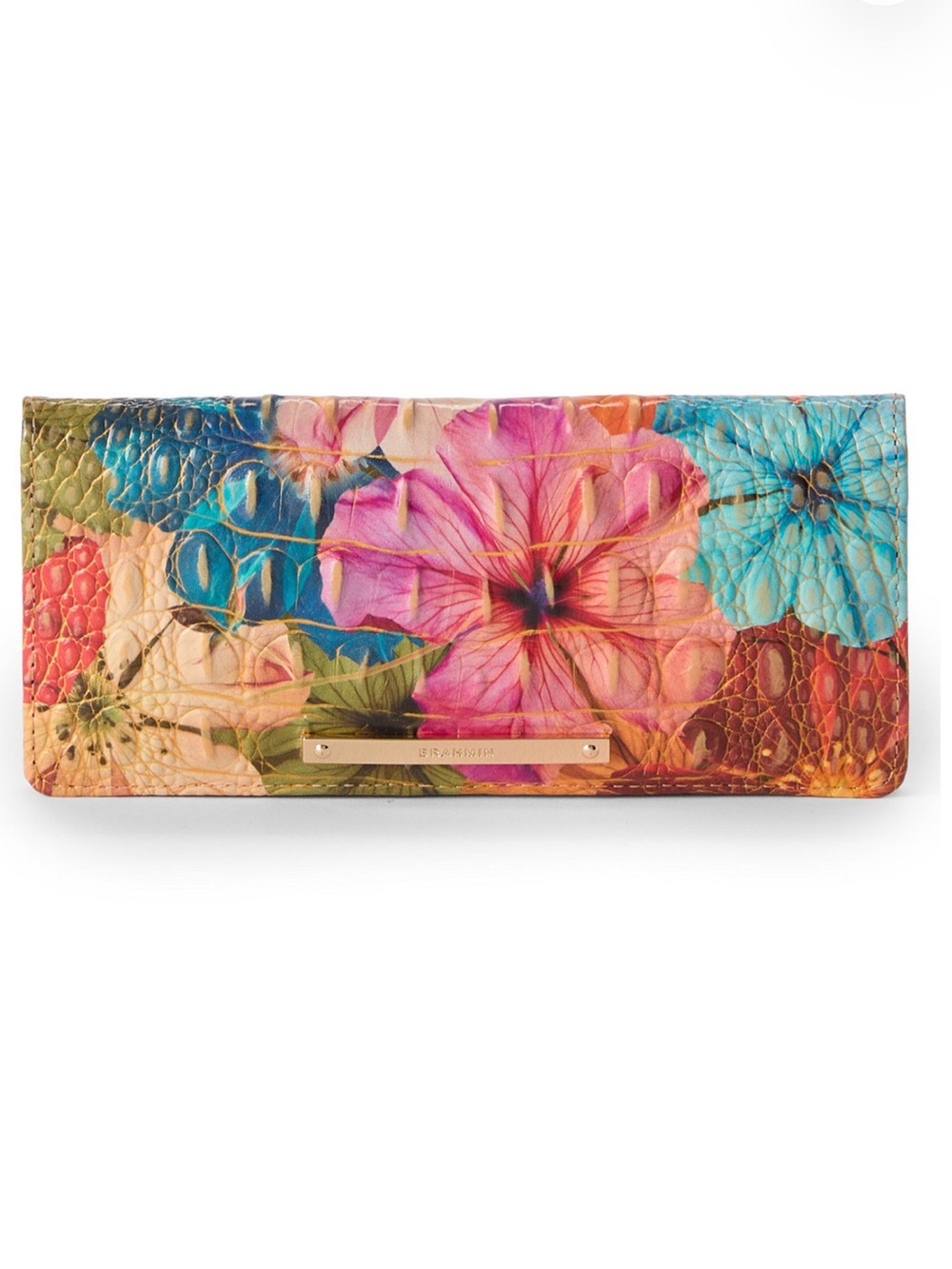 Brahmin Florita Melbourne Collection Ady Bifold Wallet NWT